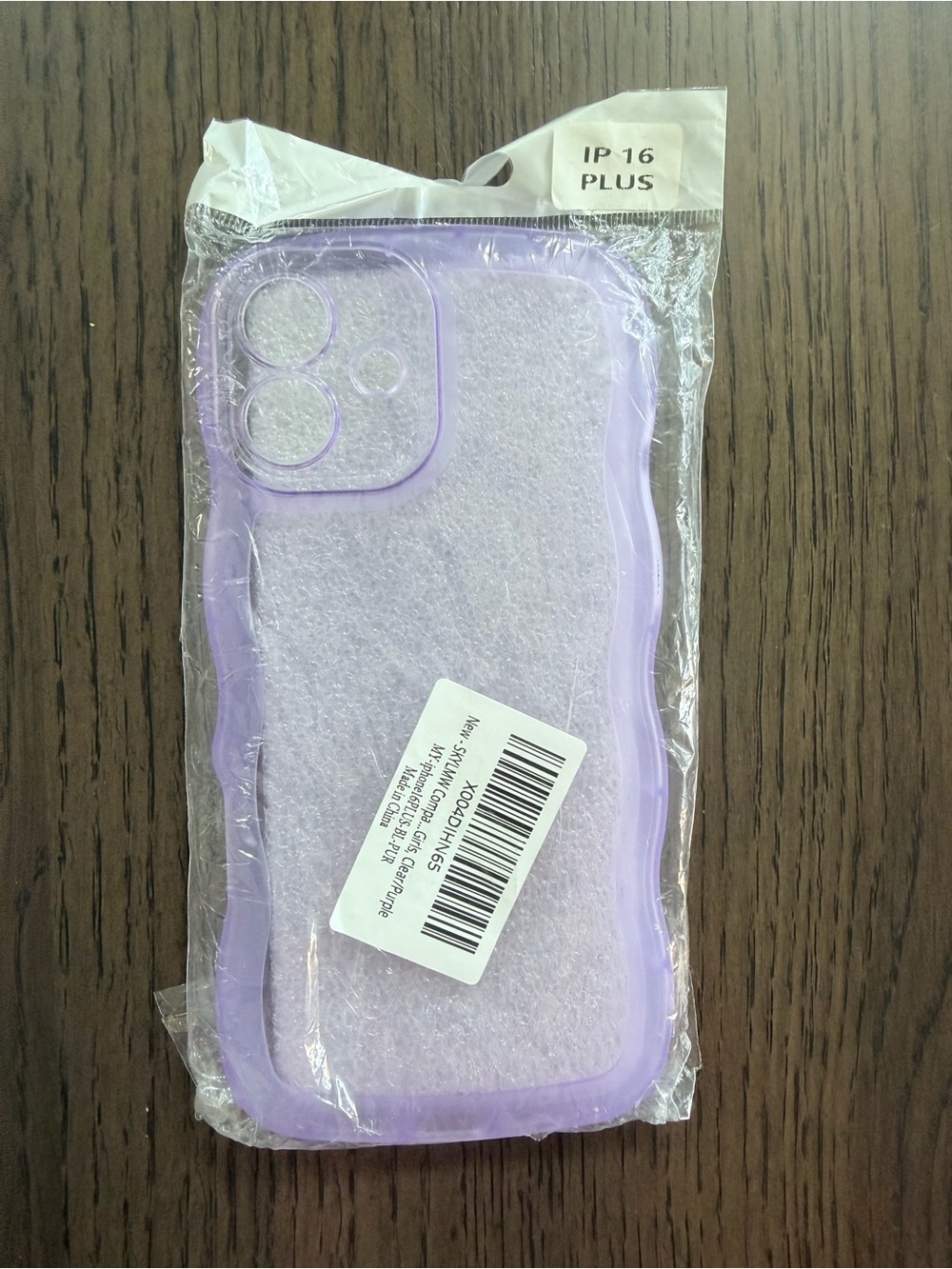 NWT Purple iPhone 16 Plus Protective Phone Case